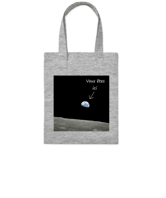 Tote bag "VOUS ETES ICI" 